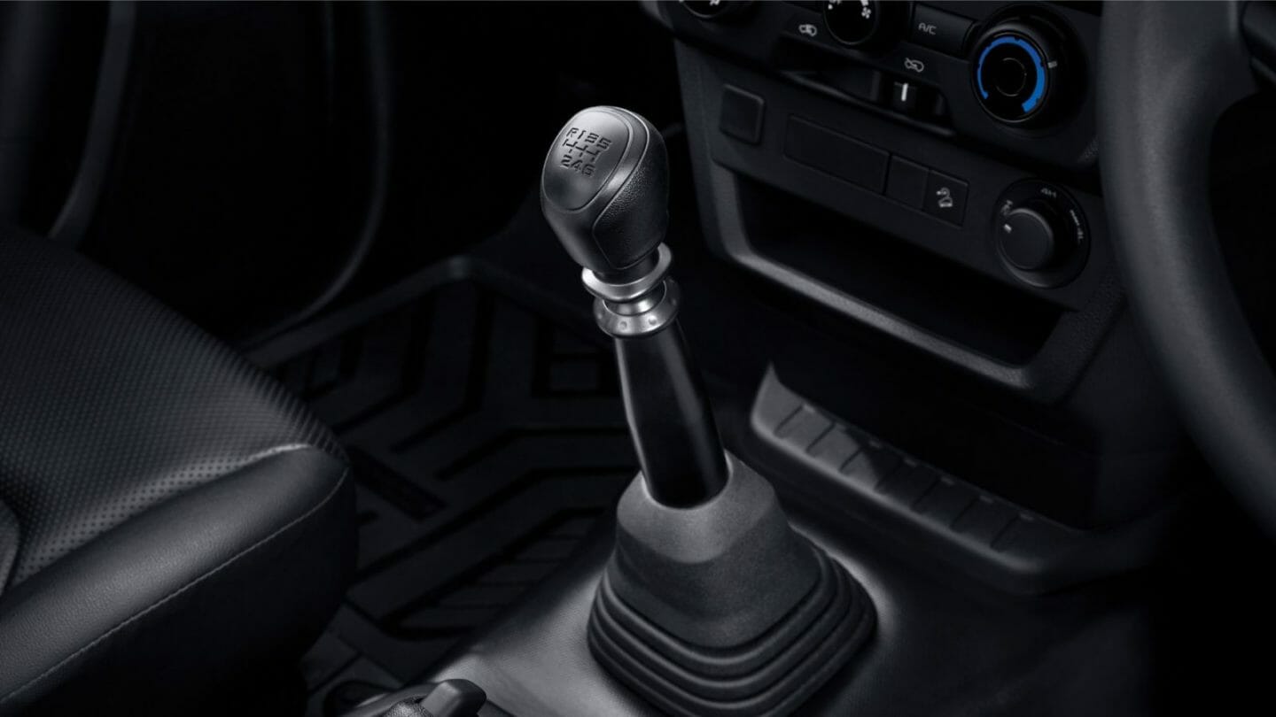 6-Speed Manual Transmission with Gear Shift Indicator (GSI)