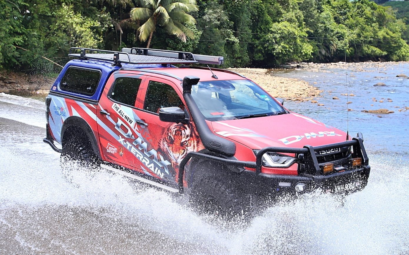 isuzu d'max borneo safari