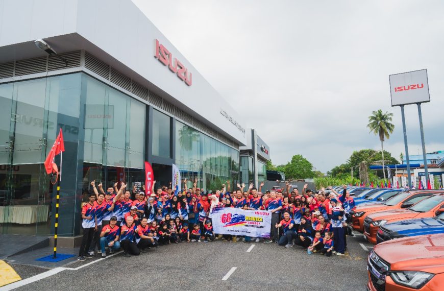 OVER 1,000 ISUZU D-MAX OWNERS GATHER TO CELEBRATE MERDEKA
