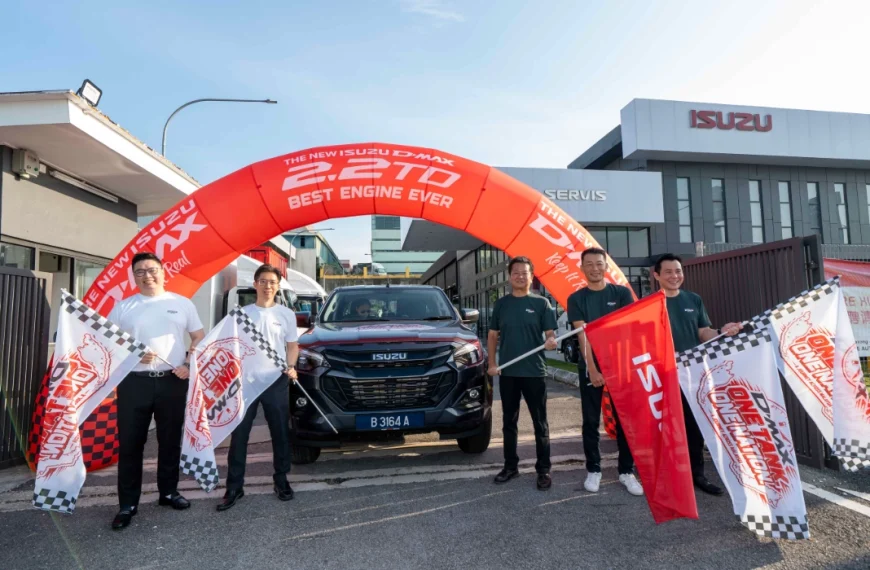 ISUZU D-MAX 2.2 EMBARKS ON QUEST TO LOOP COUNTRY IN ONE TANK